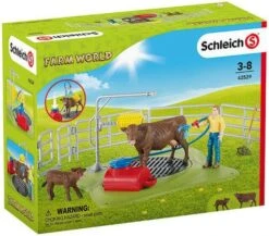 Schleich 42529 Vrolijke Koeienwasstraat Farmworld -Overdekte Speelgoed Winkel schleich 42529 koeienwasstraat 3