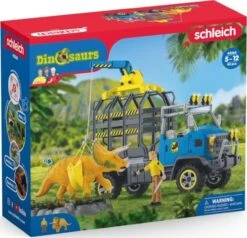 Schleich 42565 Dinosauriers Truckmissie -Overdekte Speelgoed Winkel schleich 42565 dinosauriers truckmissie 5