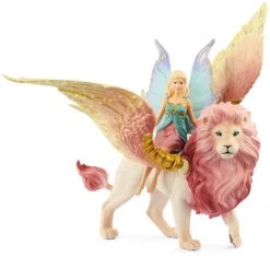 Schleich 70714 Elfje Op Gevleugelde Leeuw Bayala