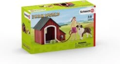 Schleich 42376 Hondenhok Met Hond En Kind FarmWorld -Overdekte Speelgoed Winkel schleich 42376 hondenhok farmworld 4