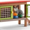 Schleich 42420 Konijnenhok Farm World -Overdekte Speelgoed Winkel schleich 42420 konijnenhok met konijn
