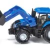 Siku 1355 New Holland Met Frontlader Tractor Schaal 1 : 87 -Overdekte Speelgoed Winkel siku 1355 new holland met frontlader