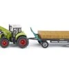 Siku 1946 Tractor Claas-met-Balengrijper En Aanhanger -Overdekte Speelgoed Winkel siku 1946 tractor claas met balengrijper en aanhanger