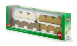 Siku 2463 Hooibalen Rond-en-rechthoek -Overdekte Speelgoed Winkel siku 2463 hooibalenassortiment 1 1