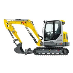 Siku 3559 Wacker-Neuson-ET65 Hydraulische-Rupskraan -Overdekte Speelgoed Winkel siku 3559 wacker neuson graafmachine mobiele graafmachine rupskraantje 1