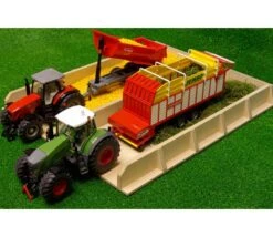 Sleufsilo Kidsglobe Met-tussenwand Schaal-1:32 -Overdekte Speelgoed Winkel sleufsilo kids globe 610451 1 1