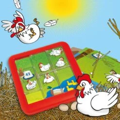 Smart Games SmartGames Chicken-Shuffle Denkspel Smart-Games -Overdekte Speelgoed Winkel smartgames chicken shuffle smat games denkspel sg436 1