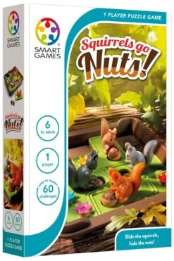 SmartGames SG425 Squirrrels-go-Nuts Denkspel Smart-Games -Overdekte Speelgoed Winkel smartgames squirrels go nuts denkspel smart games SG425 1