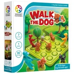 Smart Games Walk-the-Dog Denkspel -Overdekte Speelgoed Winkel smartgames walk the dog box 1 speelactief.nl 1