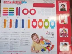 SmartMax SMX404 Click & Roll New Colours -Overdekte Speelgoed Winkel smartmax clickroll constructie speelgoed scaled 1