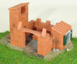 Teifoc T8010 Bouwdoos Kasteel/Huis Metselset -Overdekte Speelgoed Winkel teifoc t8010 kasteel huis 2 1