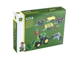 Theo Klein 3907 – John Deere Tractor Met Voorlader, Aanhanger (4 Modules) En Ploeg -Overdekte Speelgoed Winkel theo klein 3907 John Deere tractor met aanahngwagen 4modules plus ploeg 2