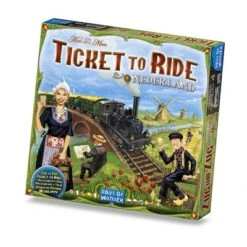 Ticket To Ride Nederland – Uitbreiding -Overdekte Speelgoed Winkel ticket to ride nederland uitbreiding 5