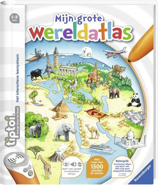 Tiptoi Boek “Mijn Grote Wereldatlas” 3 Tiptoi Boek “Mijn Grote Wereldatlas”
