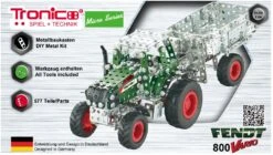 Tronico Micro Fendt 800 Vario Met Aanhanger – 1 : 64