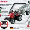Tronico Micro Radiografisch Bestuurbare Massey Ferguson MF 7600 Met Aanhanger – 1 : 64 -Overdekte Speelgoed Winkel tractor mf7600 rc tronico micro 9541