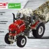 Tronico Micro Massey Ferguson MF 7600 Met Aanhanger – 1 : 64
