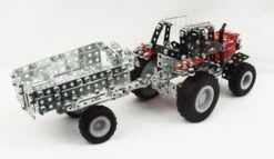 Tronico Micro Massey Ferguson MF 7600 Met Aanhanger – 1 : 64 -Overdekte Speelgoed Winkel tractor mf7600 tronico micro 9540 2