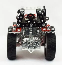 Tronico Micro Massey Ferguson MF 7600 Met Aanhanger – 1 : 64 -Overdekte Speelgoed Winkel tractor mf7600 tronico micro 9540 3