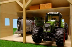 Tractorloods 2 Voertuigen Kidsglobe Schaal 1:16 -Overdekte Speelgoed Winkel tractorloods kidsglobe 610338 3 1