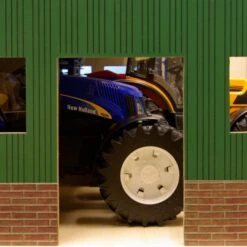 Tractorloods 3 Voertuigen Kidsglobe Schaal 1 : 16 -Overdekte Speelgoed Winkel tractorloods kidsglobe 610340 4
