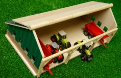 Tractorloods 6 Voertuigen KIdsglobe Schaal 1 : 87 -Overdekte Speelgoed Winkel tractorloods kidsglobe 610491 1 1