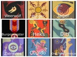 De Weerwolven Van Wakkerdam; Karakters – Kaartspel -Overdekte Speelgoed Winkel weerwolven van wakkerdam karakters kaartspel uitbreiding 999games 1 1